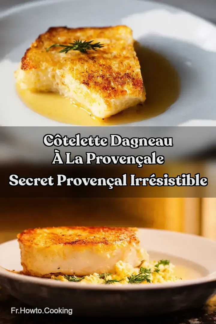 Côtelette dAgneau à la Provençale Secret Provençal Irrésistible