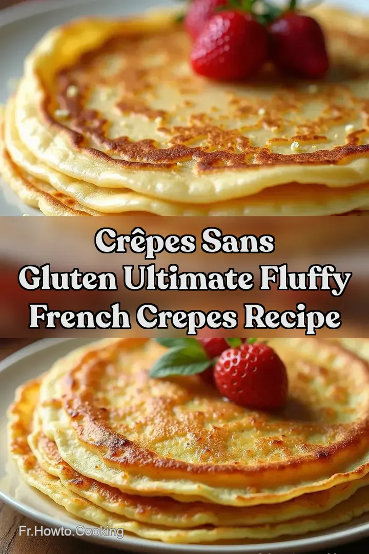 Cr&ecirc;pes Sans Gluten Ultimate Fluffy French Crepes Recipe