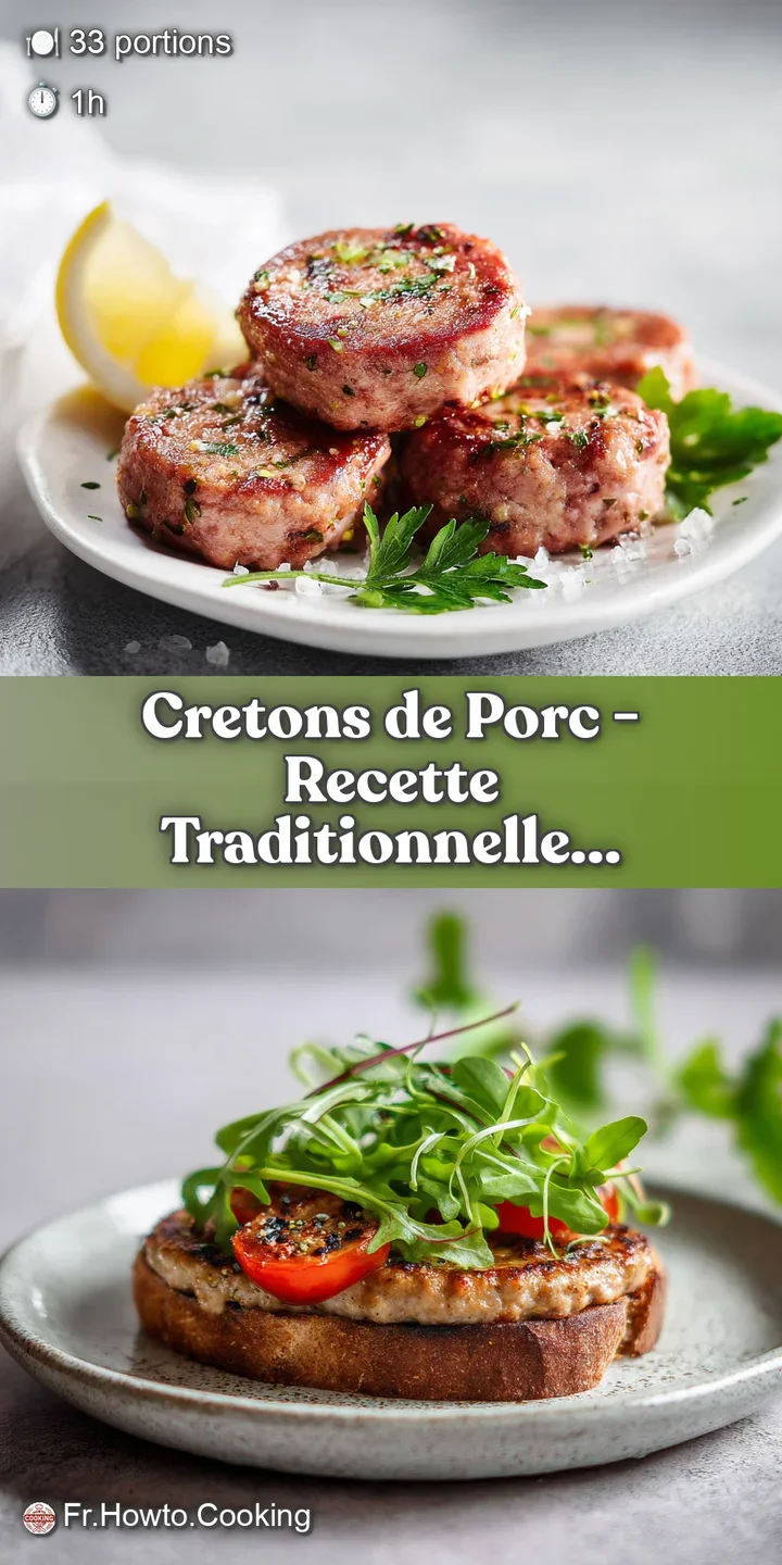 Close-up of coarsely ground pork cretons, flecked with dark spices, offering a hearty, savory texture.