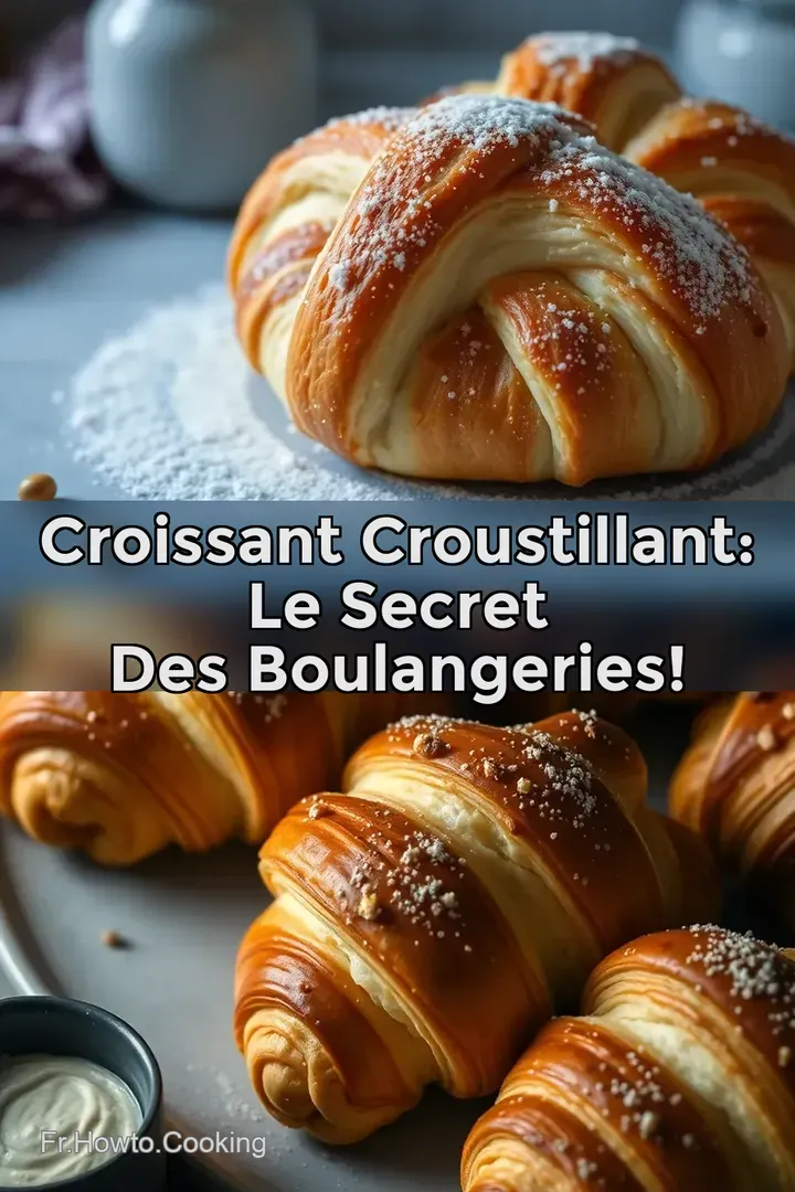 Croissant Croustillant: Le Secret des Boulangeries!