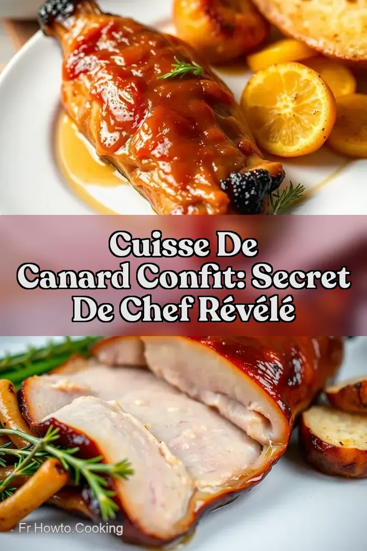 Cuisse de Canard Confit: Secret de Chef R&eacute;v&eacute;l&eacute;