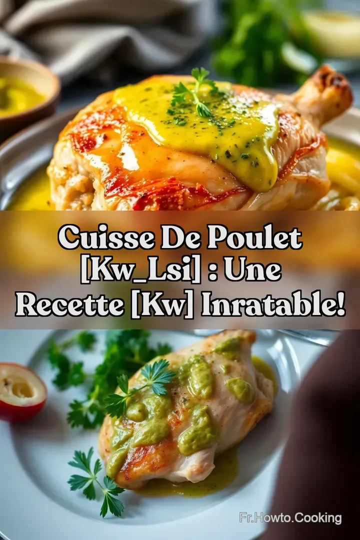 Cuisse de Poulet [kw_lsi] : Une Recette [kw] Inratable!