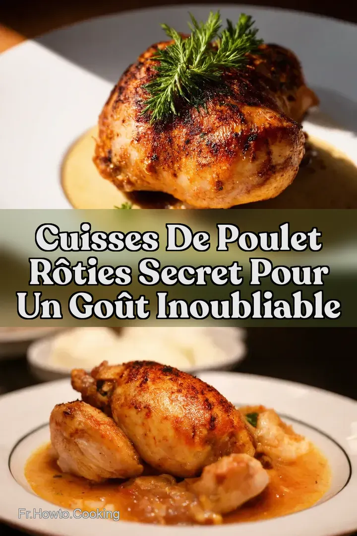 Cuisses de Poulet Rôties Secret Pour Un Goût Inoubliable