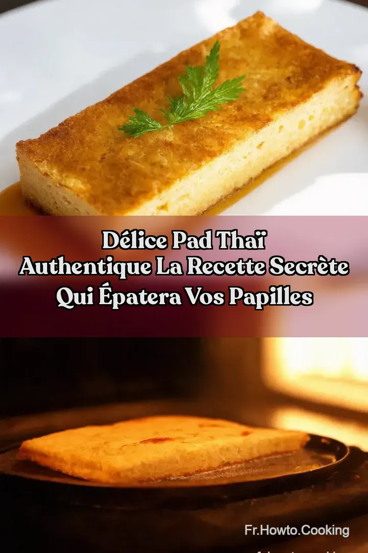 D&eacute;lice Pad Tha&iuml; Authentique La Recette Secr&egrave;te qui &Eacute;patera Vos Papilles