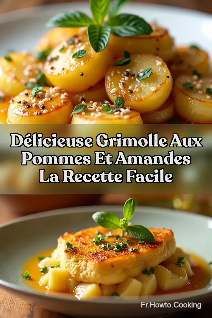 D&eacute;licieuse Grimolle aux Pommes et Amandes La Recette Facile