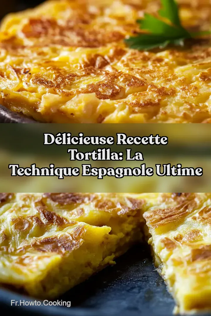 D&eacute;licieuse Recette Tortilla: La Technique Espagnole Ultime