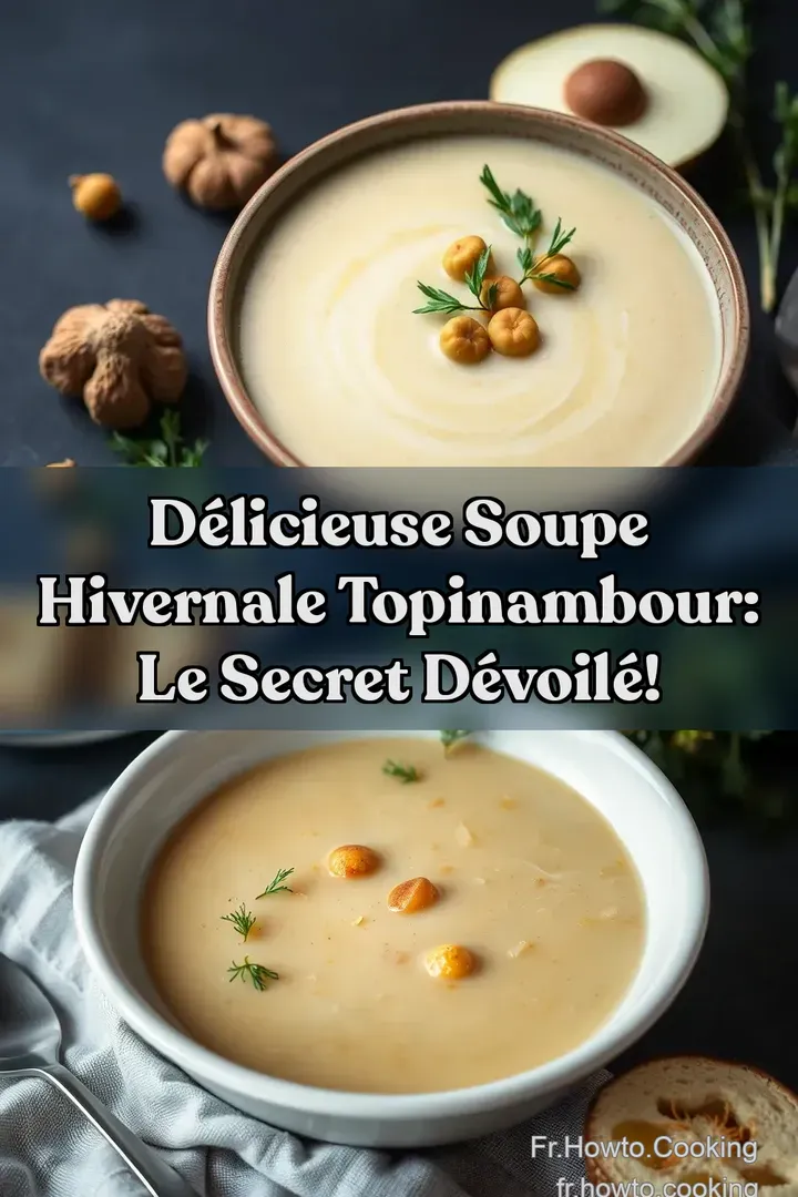 D&eacute;licieuse Soupe Hivernale Topinambour: Le Secret d&eacute;voil&eacute;!