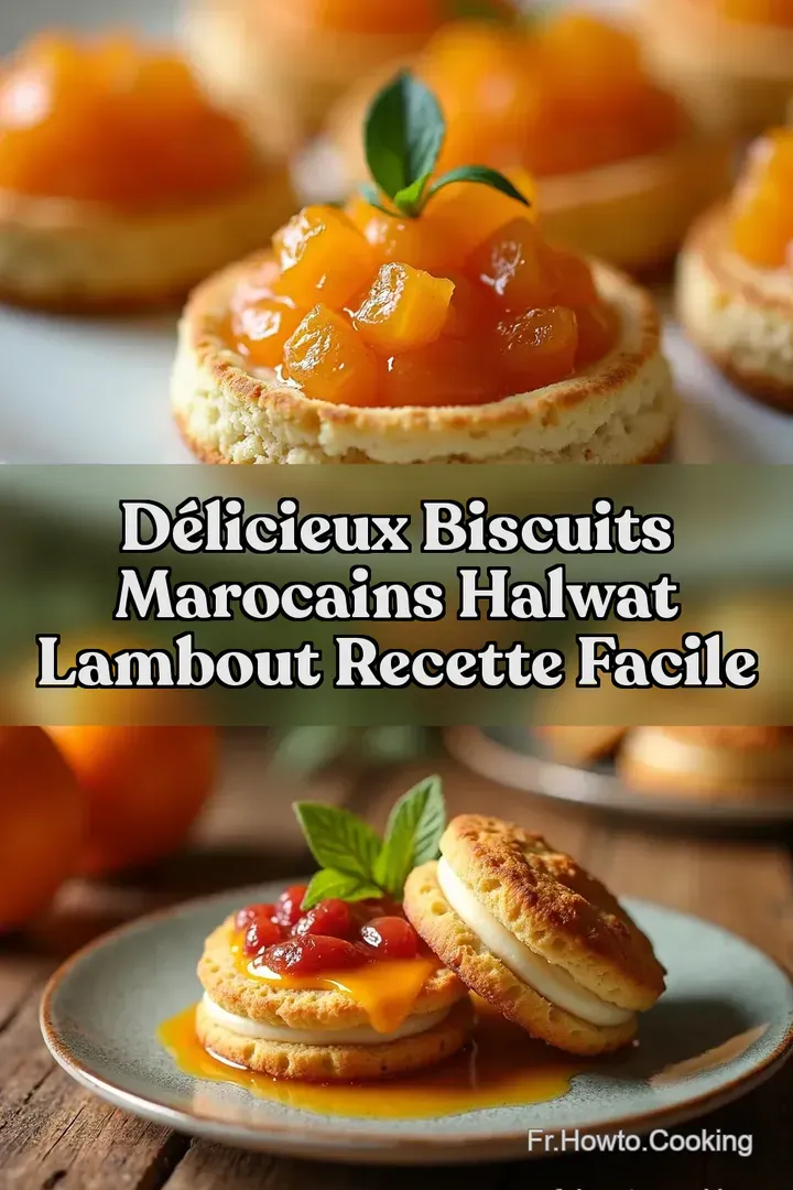 D&eacute;licieux Biscuits Marocains Halwat Lambout Recette Facile