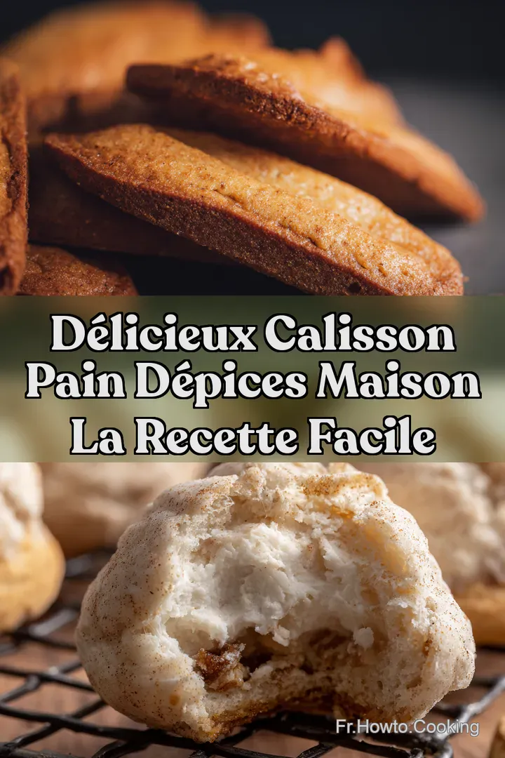 D&eacute;licieux Calisson Pain d&Eacute;pices Maison La Recette Facile