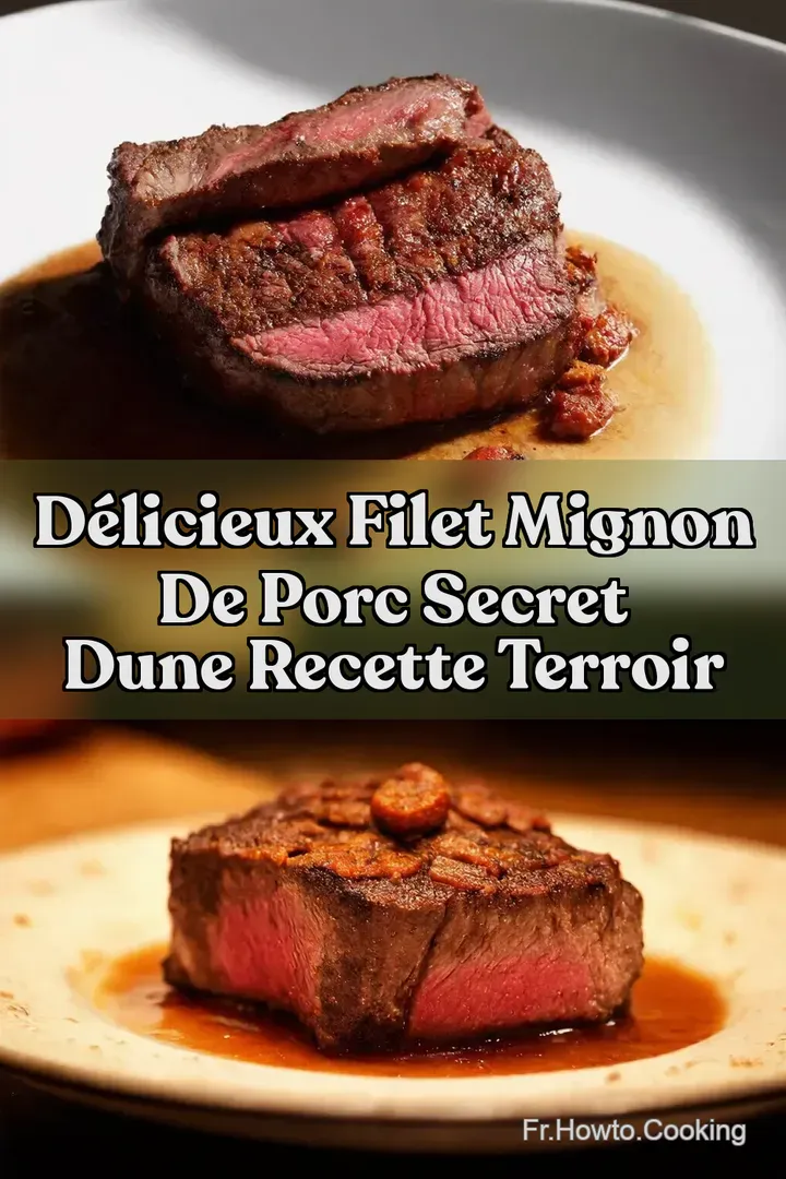 D&eacute;licieux Filet Mignon de Porc Secret dune Recette Terroir