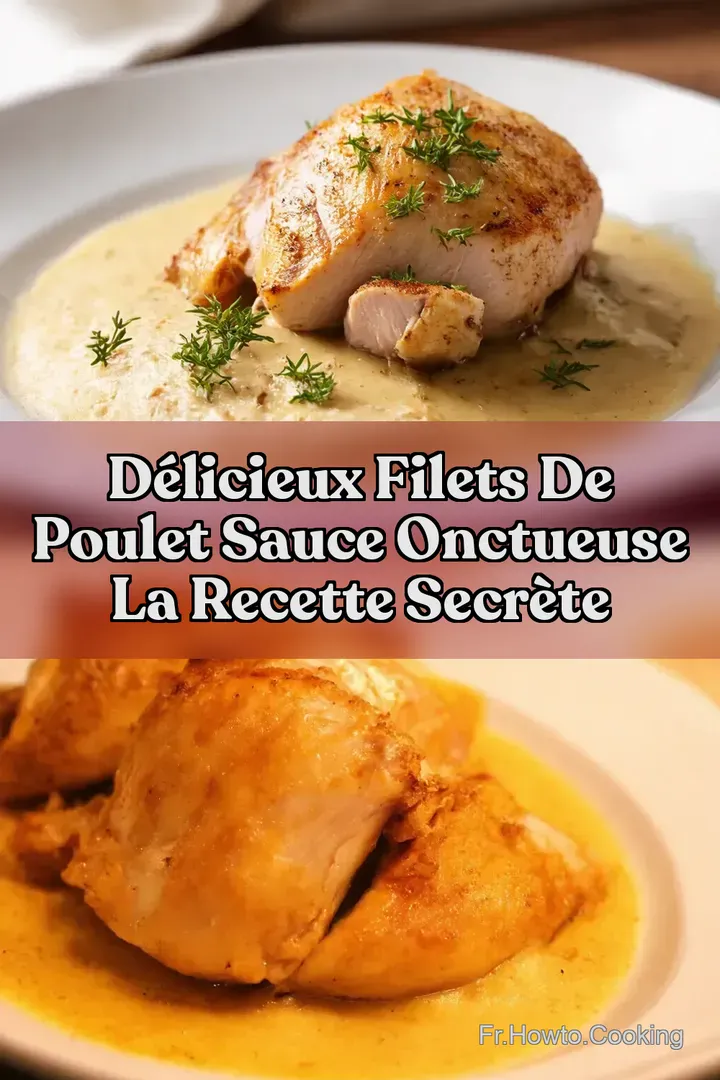 D&eacute;licieux Filets de Poulet Sauce Onctueuse La Recette Secr&egrave;te