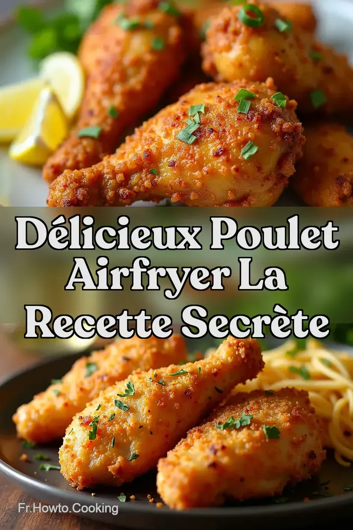 D&Eacute;LICIEUX Poulet Airfryer La Recette Secr&egrave;te