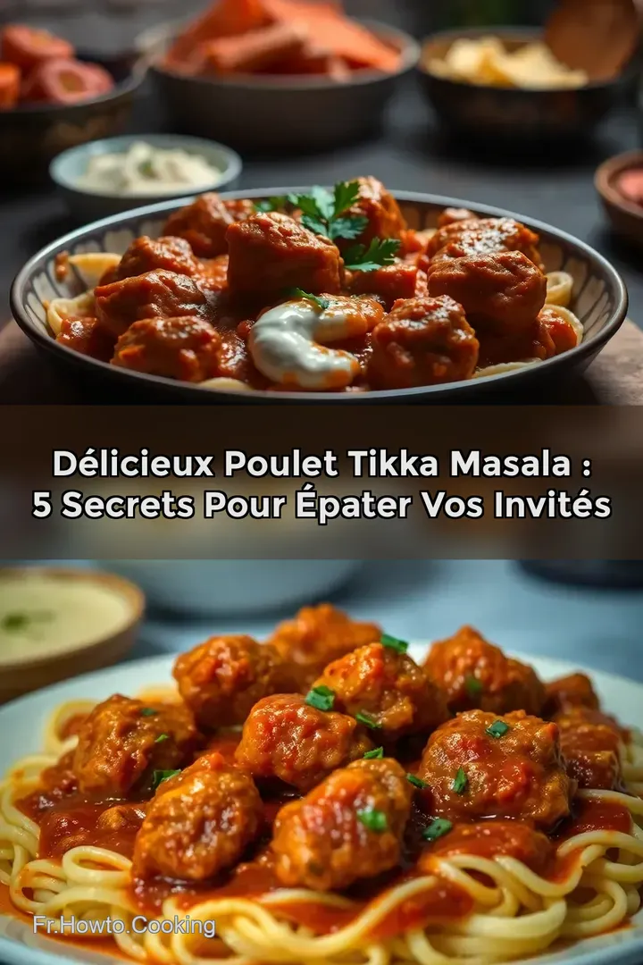 D&eacute;licieux Poulet Tikka Masala : 5 Secrets Pour &Eacute;pater Vos Invit&eacute;s
