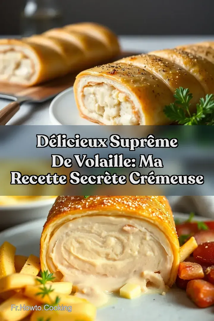 D&eacute;licieux Supr&ecirc;me de Volaille: Ma Recette Secr&egrave;te Cr&eacute;meuse