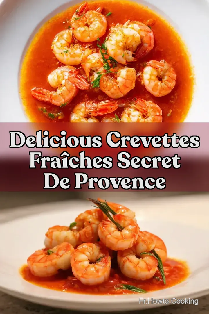 Delicious Crevettes Fra&icirc;ches Secret de Provence