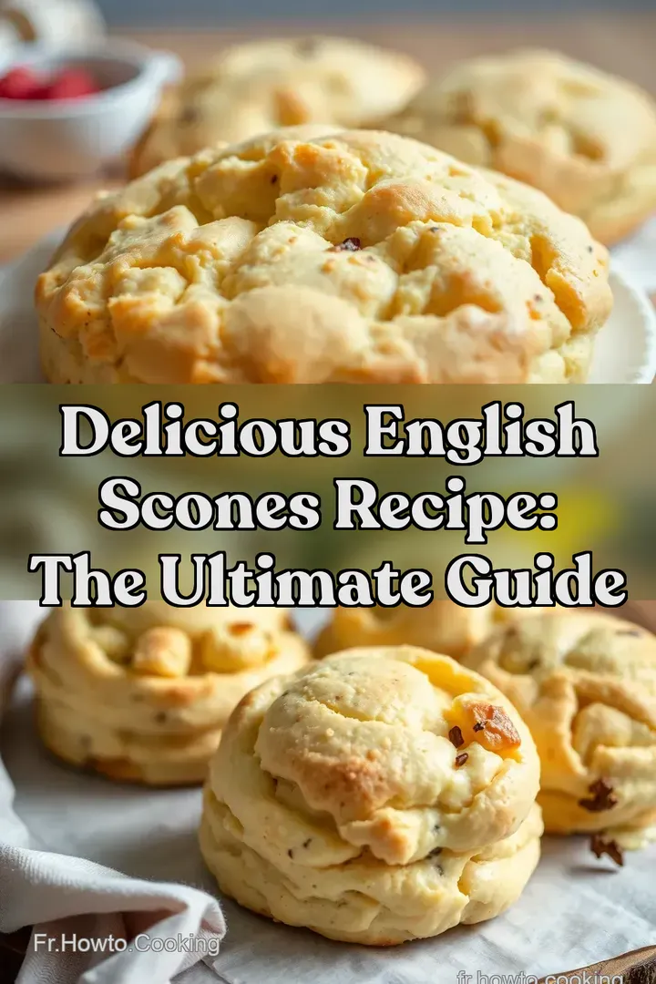 Delicious English Scones Recipe: The Ultimate Guide