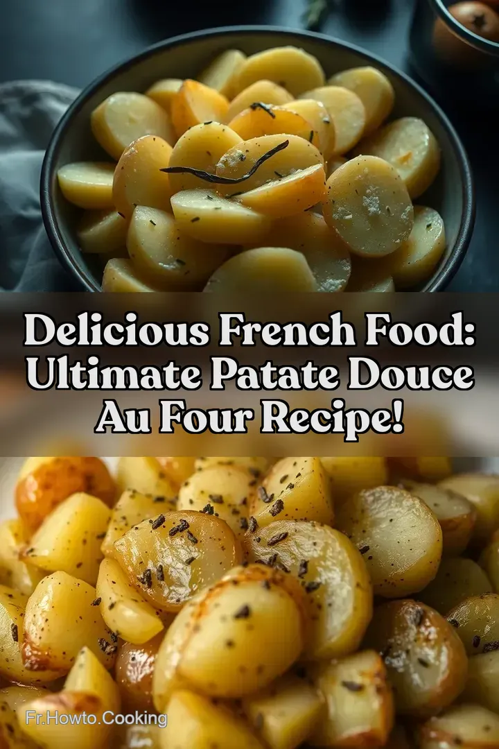 Delicious French Food: Ultimate Patate Douce au Four Recipe!