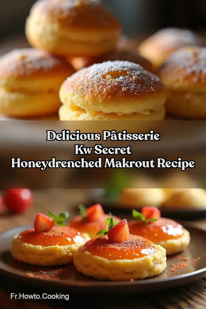 Delicious P&acirc;tisserie kw Secret HoneyDrenched Makrout Recipe