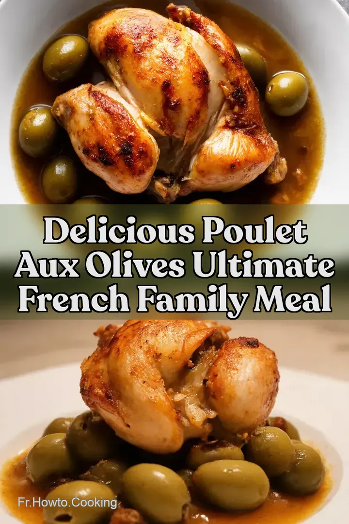 Delicious Poulet aux Olives Ultimate French Family Meal