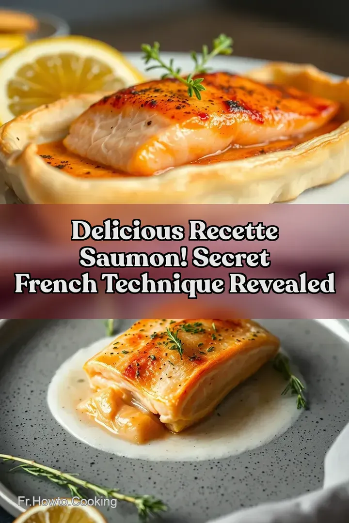 Delicious recette saumon! Secret French Technique Revealed