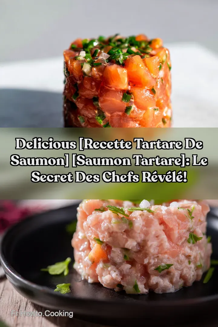 Delicious [Recette Tartare de Saumon] [Saumon Tartare]: Le Secret des Chefs R&eacute;v&eacute;l&eacute;!