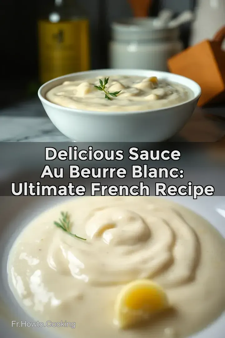 Delicious Sauce au Beurre Blanc: Ultimate French Recipe
