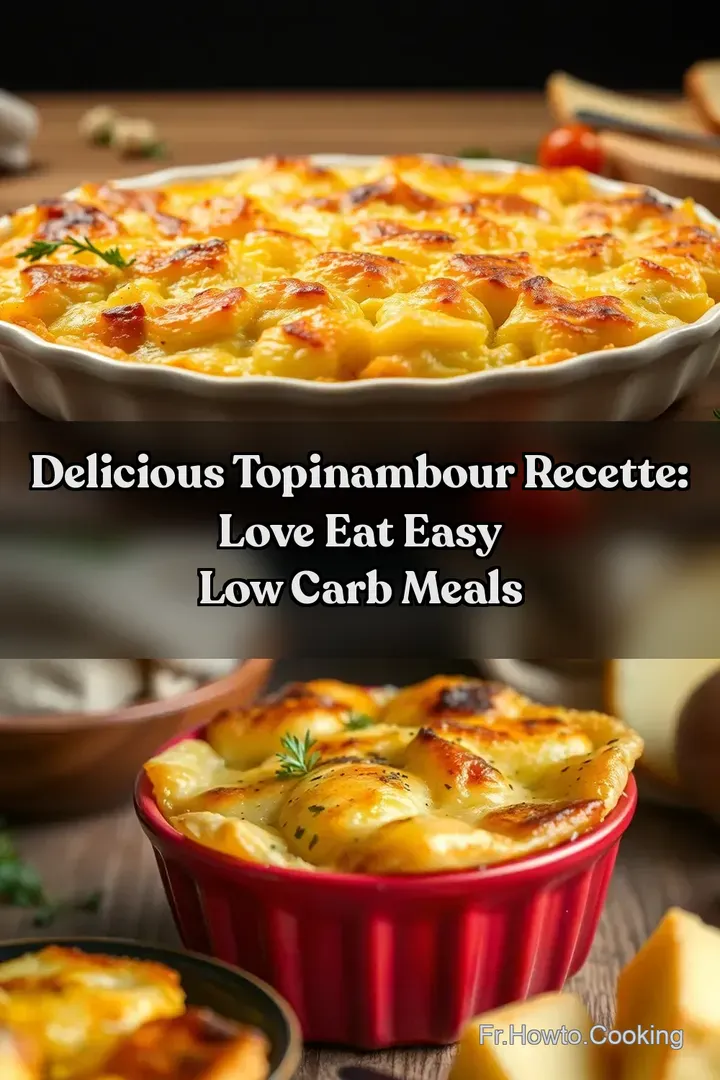 Delicious Topinambour Recette: Love Eat Easy Low Carb Meals