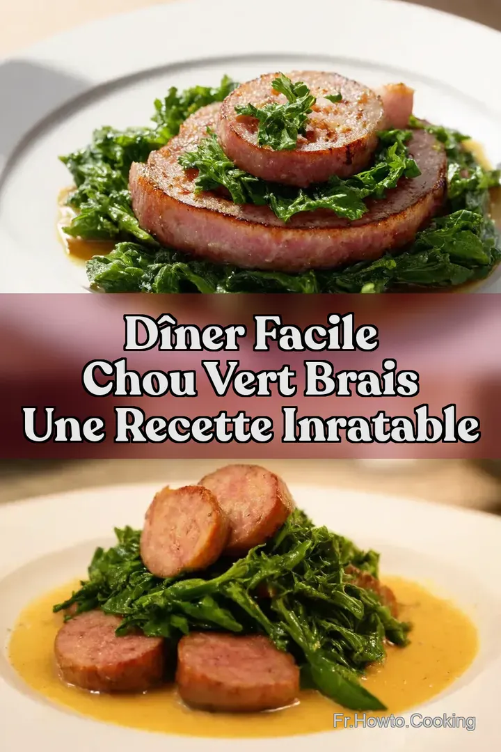 D&icirc;ner facile Chou Vert Brais Une Recette Inratable