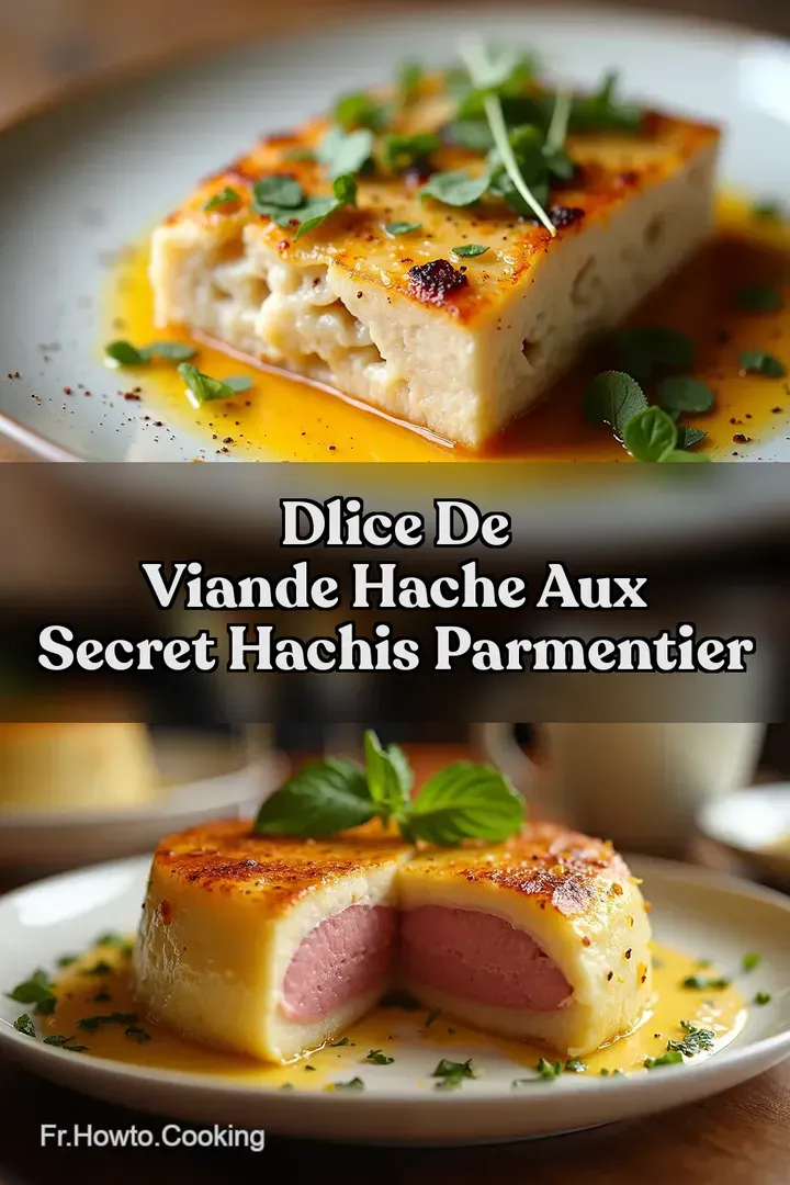 Dlice de Viande Hache aux Secret Hachis Parmentier