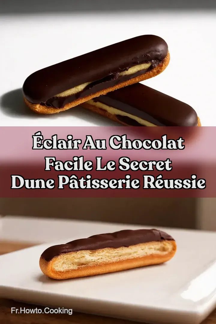 &Eacute;clair au Chocolat Facile Le Secret dune P&acirc;tisserie R&eacute;ussie