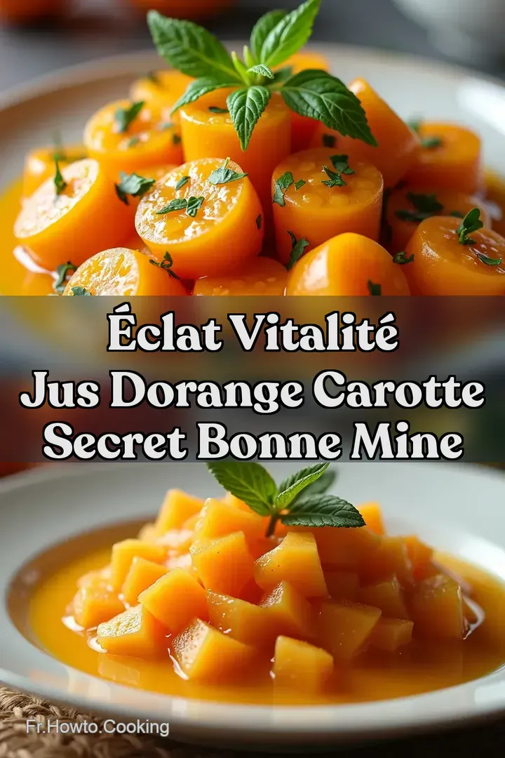 &Eacute;clat Vitalit&eacute; Jus dOrange Carotte Secret Bonne Mine