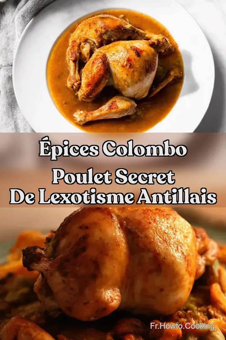 &Eacute;pices Colombo Poulet Secret de lExotisme Antillais
