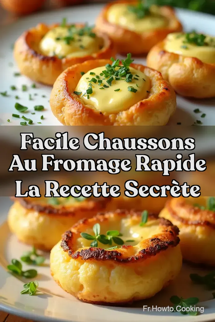 Facile Chaussons au Fromage Rapide La Recette Secr&egrave;te