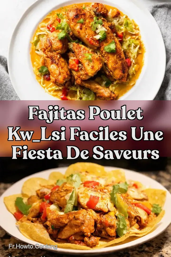 Fajitas Poulet kw_lsi Faciles Une Fiesta de Saveurs