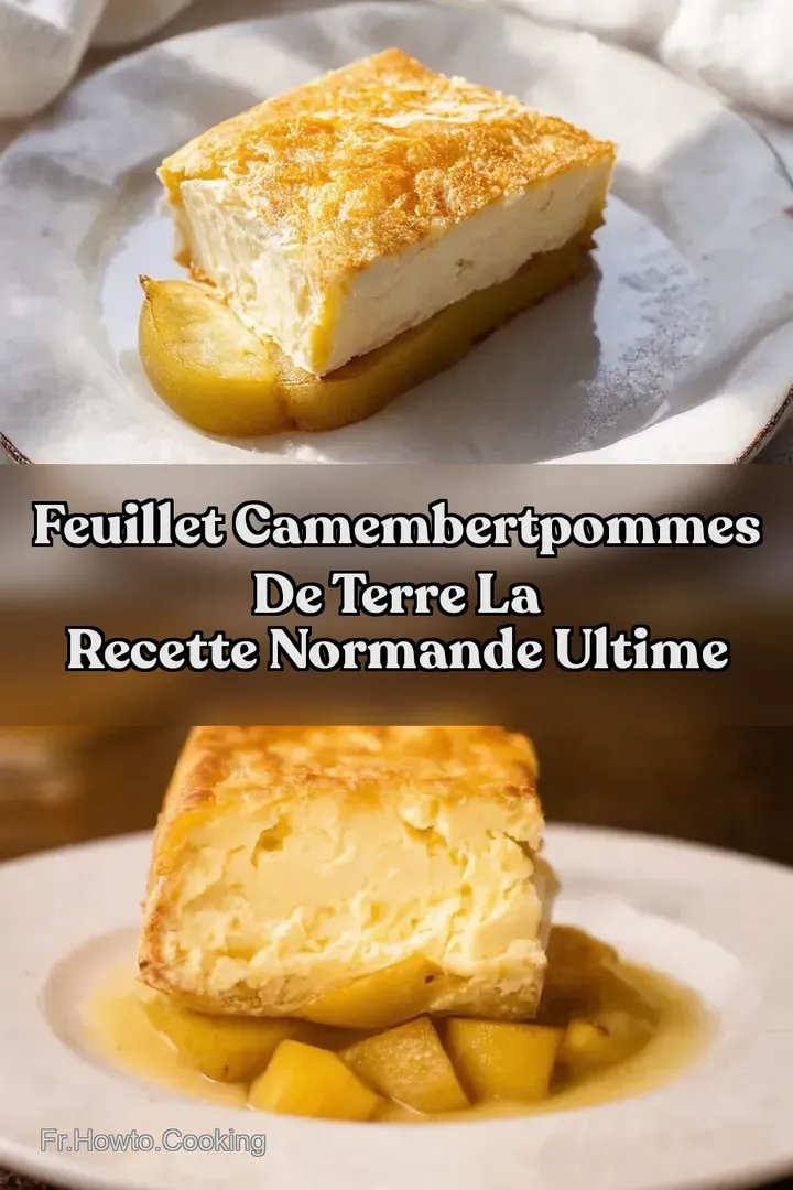Feuillet CamembertPommes de Terre LA Recette Normande Ultime