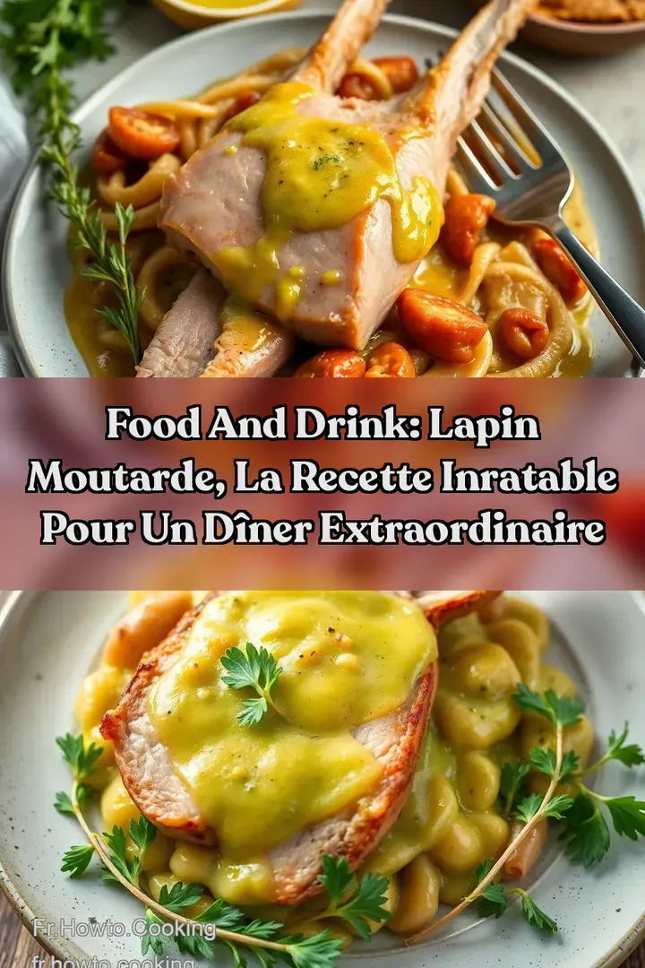 Food and Drink: Lapin Moutarde La Recette Inratable Pour Un D&icirc;ner Extraordinaire