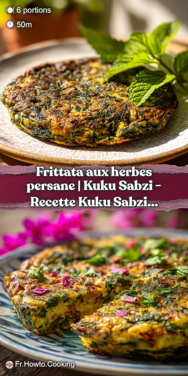 Close-up of a fluffy, herb-infused frittata with a tender, slightly browned interior and fresh parsley.