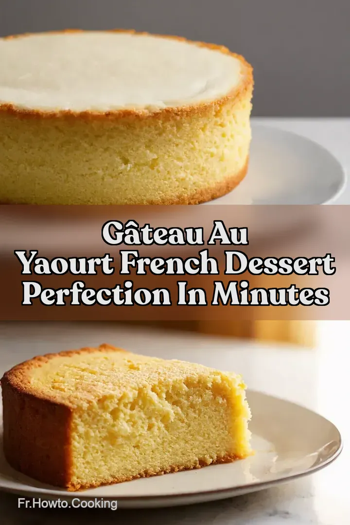 G&acirc;teau au Yaourt French Dessert Perfection in Minutes