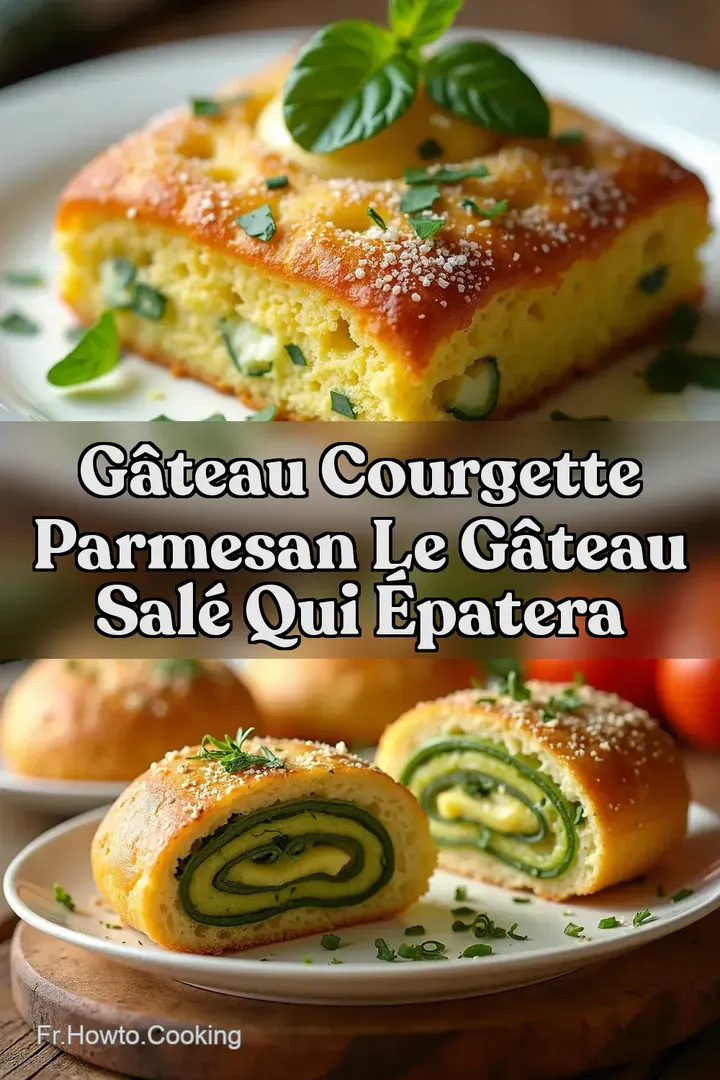 G&acirc;teau Courgette Parmesan Le G&acirc;teau Sal&eacute; Qui &Eacute;patera