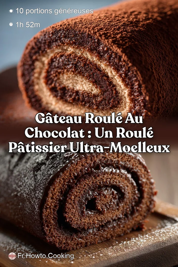 G&acirc;teau roul&eacute; au chocolat : Un Roul&eacute; P&acirc;tissier Ultra-Moelleux