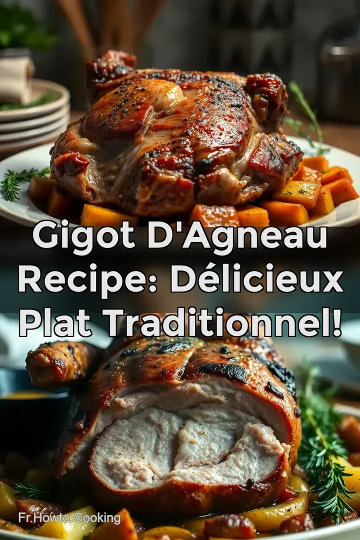 Gigot d Agneau Recipe: D&eacute;licieux Plat Traditionnel!