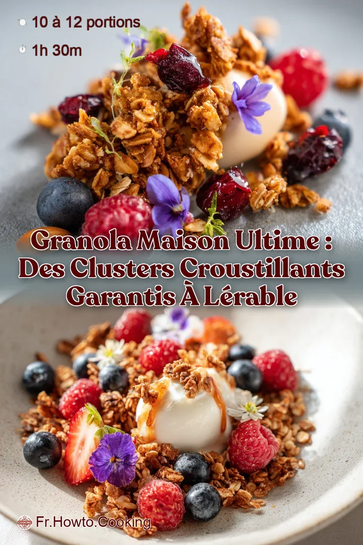 Granola Maison Ultime : Des Clusters Croustillants Garantis &agrave; l&Eacute;rable