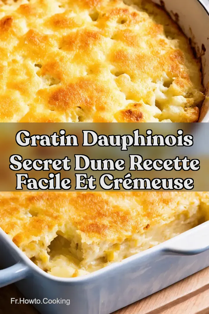 Gratin Dauphinois Secret dune Recette Facile et Crémeuse