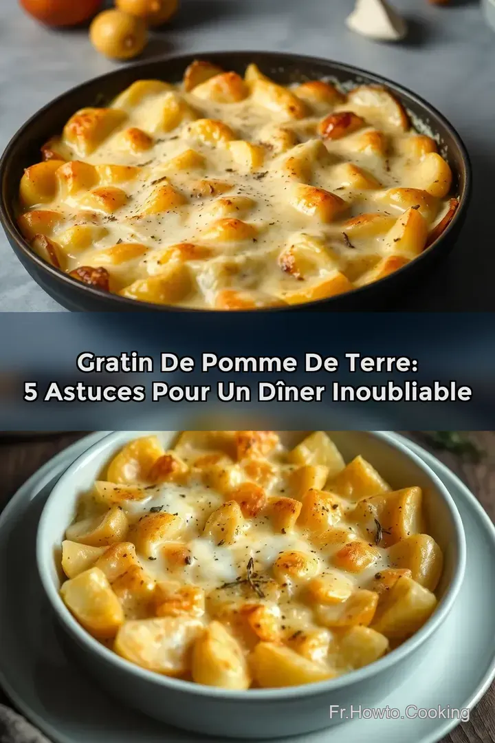 Gratin de Pomme de Terre: 5 Astuces pour un D&icirc;ner Inoubliable