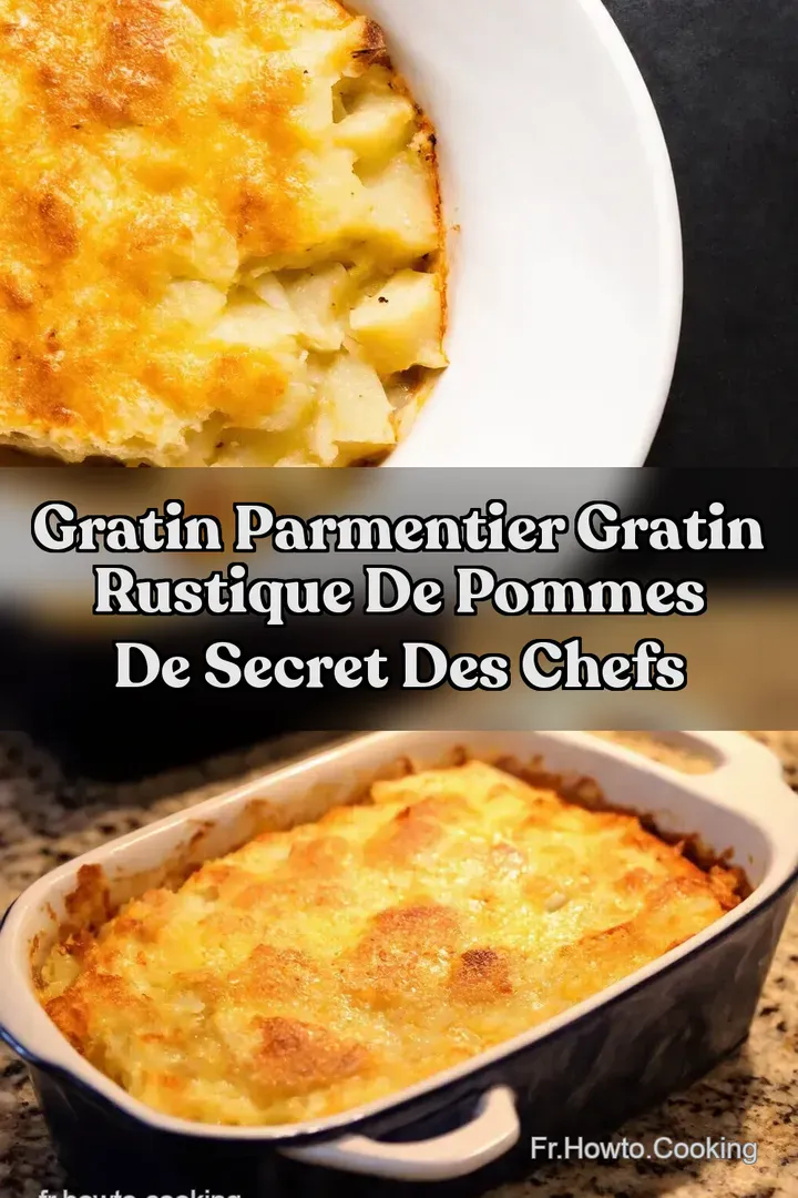 Gratin Parmentier Gratin Rustique de Pommes de Secret des Chefs