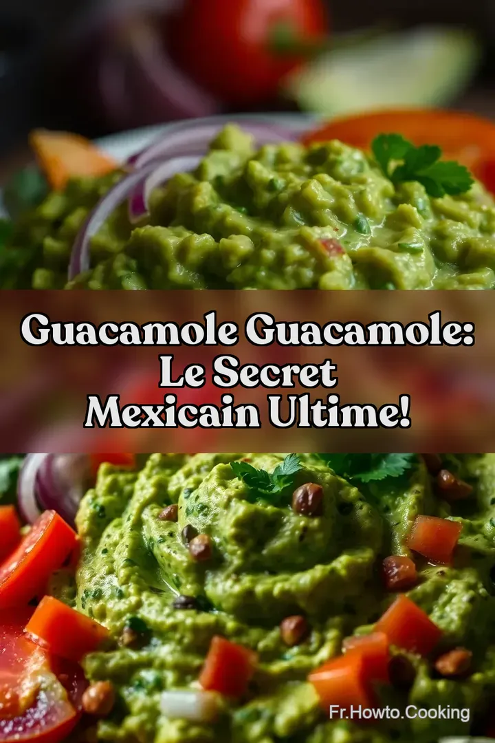 Guacamole Guacamole: Le Secret Mexicain Ultime!