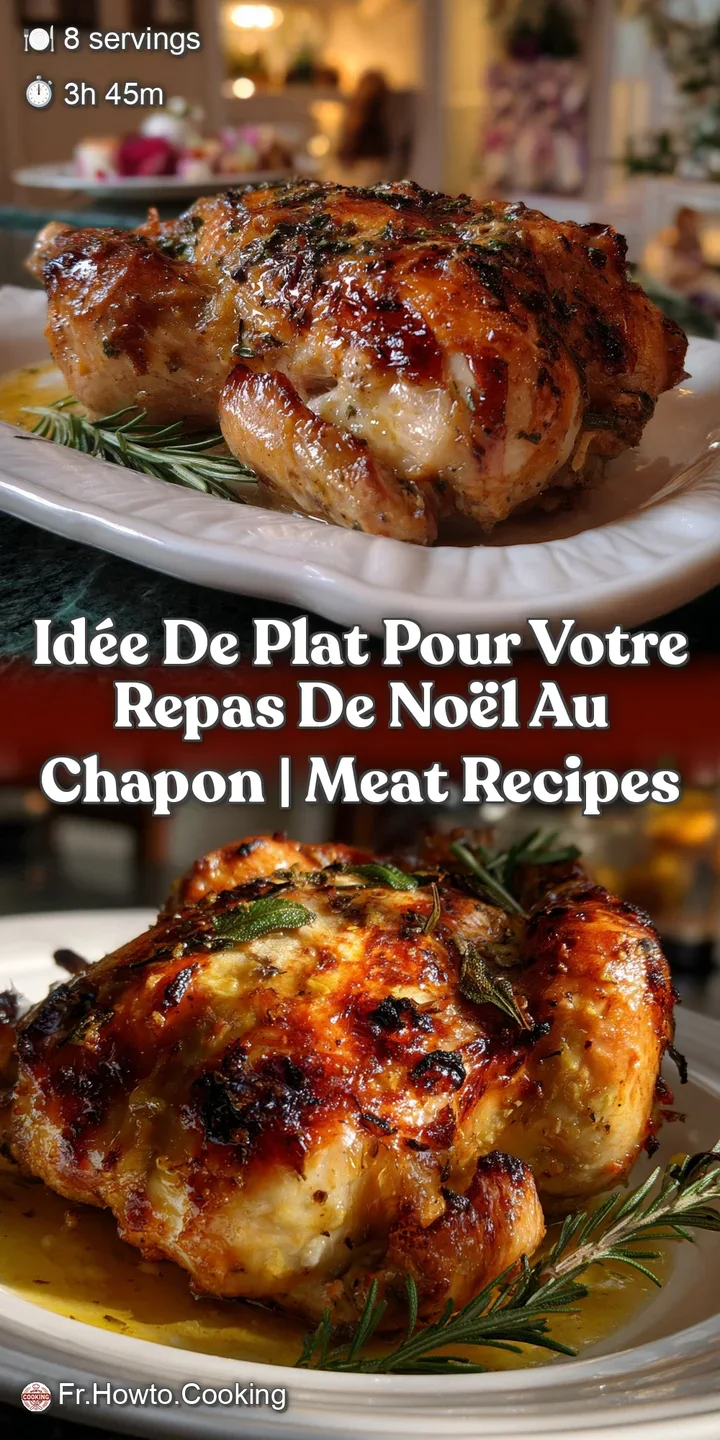 Close-up of succulent poultry, glistening with rendered fat. Deep golden-brown skin, flaky and inviting, promises a rich, ...