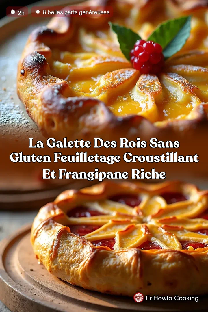 La Galette des Rois Sans Gluten Feuilletage Croustillant et Frangipane Riche