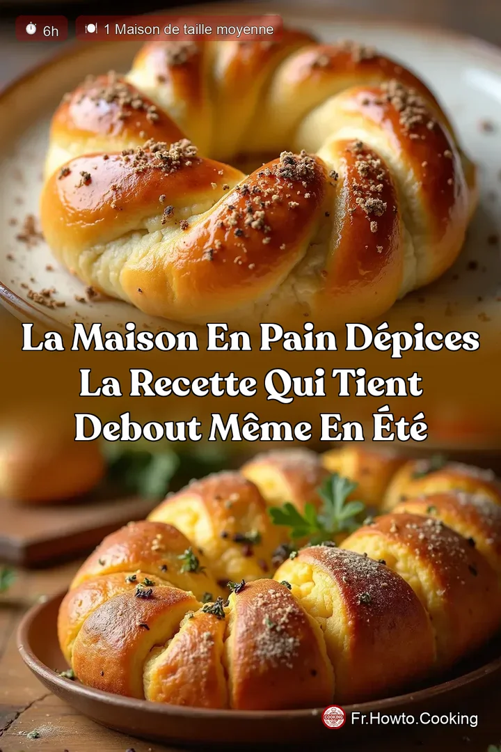La Maison en Pain dÉpices La Recette qui Tient Debout Même en Été