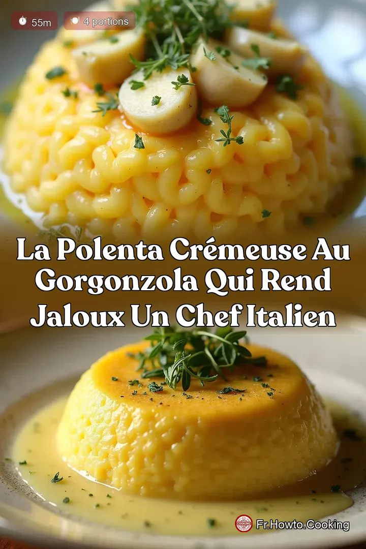 La Polenta Crémeuse au Gorgonzola qui Rend Jaloux un Chef Italien